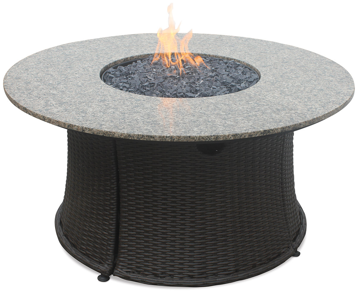 Endless Summer Stainless Steel Propane Fire Pit Table Reviews for size 1200 X 993