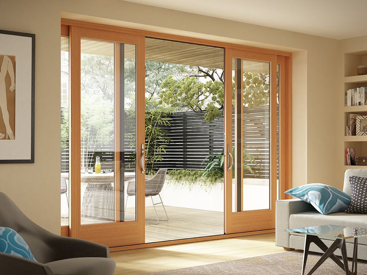Essence Series French Style Sliding Door Milgard Windows pertaining to proportions 1200 X 900