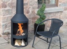 Extra Large 135cm Garden Chimenea Fire Pit Patio Heater Outdoor Log within dimensions 1000 X 1000