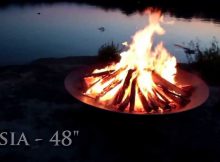 Fire Pit Art Asia 48 Inch Fire Pit Kingfirepits Fire Pits throughout proportions 1280 X 720
