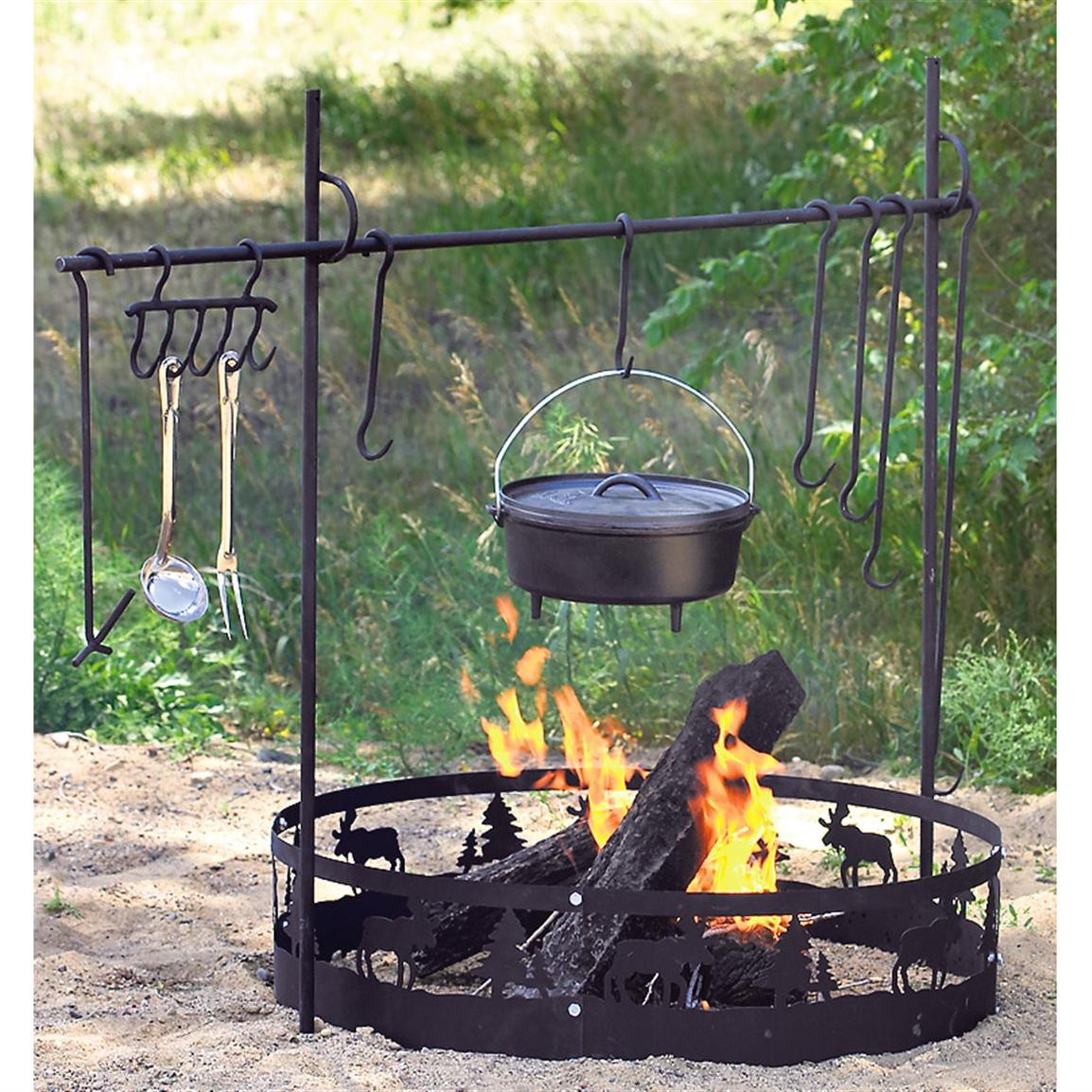 Fire Pit Cooking Tools Fireplace Design Ideas inside proportions 1154 X 1154