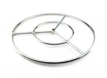 Fire Pit Essentials 18 In Stainless Steel Fire Ring Burner With throughout dimensions 1000 X 1000