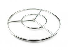 Fire Pit Essentials 24 In Stainless Steel Fire Ring Burner With intended for proportions 1000 X 1000