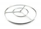 Fire Pit Essentials 24 In Stainless Steel Fire Ring Burner With with regard to sizing 1000 X 1000
