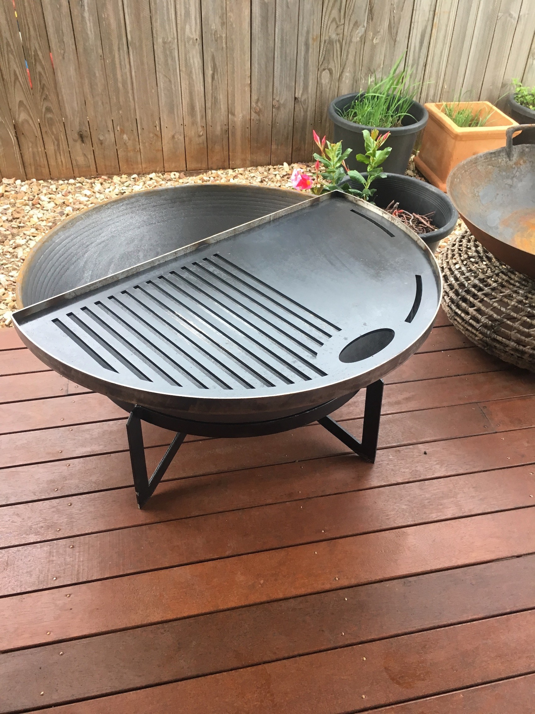 Fire Pit Grill Plate 900mm regarding proportions 1701 X 2268