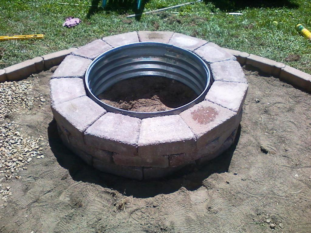 Fire Pit Steel Ring Insert Jayne Atkinson Homesjayne Atkinson Homes with proportions 1024 X 768