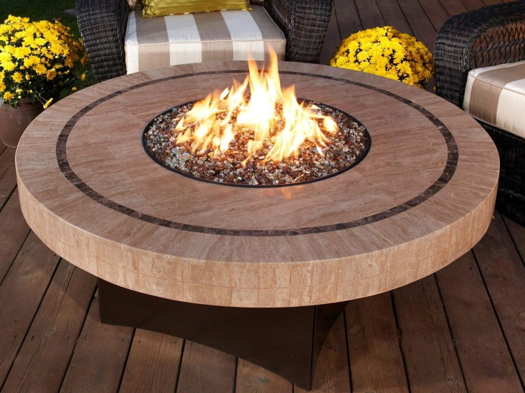 Fire Pit With Propane Tank Inside Kscraftshack for proportions 1024 X 768