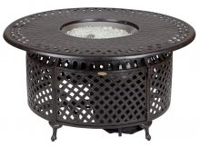 Fire Sense 48 In X 24 In Venza Cast Aluminum Round Lpg Fire Pit intended for dimensions 1000 X 1000