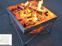 Fireside Pop Up Fire Pit Portable Outdoor Fire Pit For Patio throughout dimensions 1600 X 1067