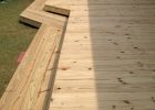 Flat Deck With Wrap Around Steps1 Rl Fence Decks Decks within measurements 1920 X 2560
