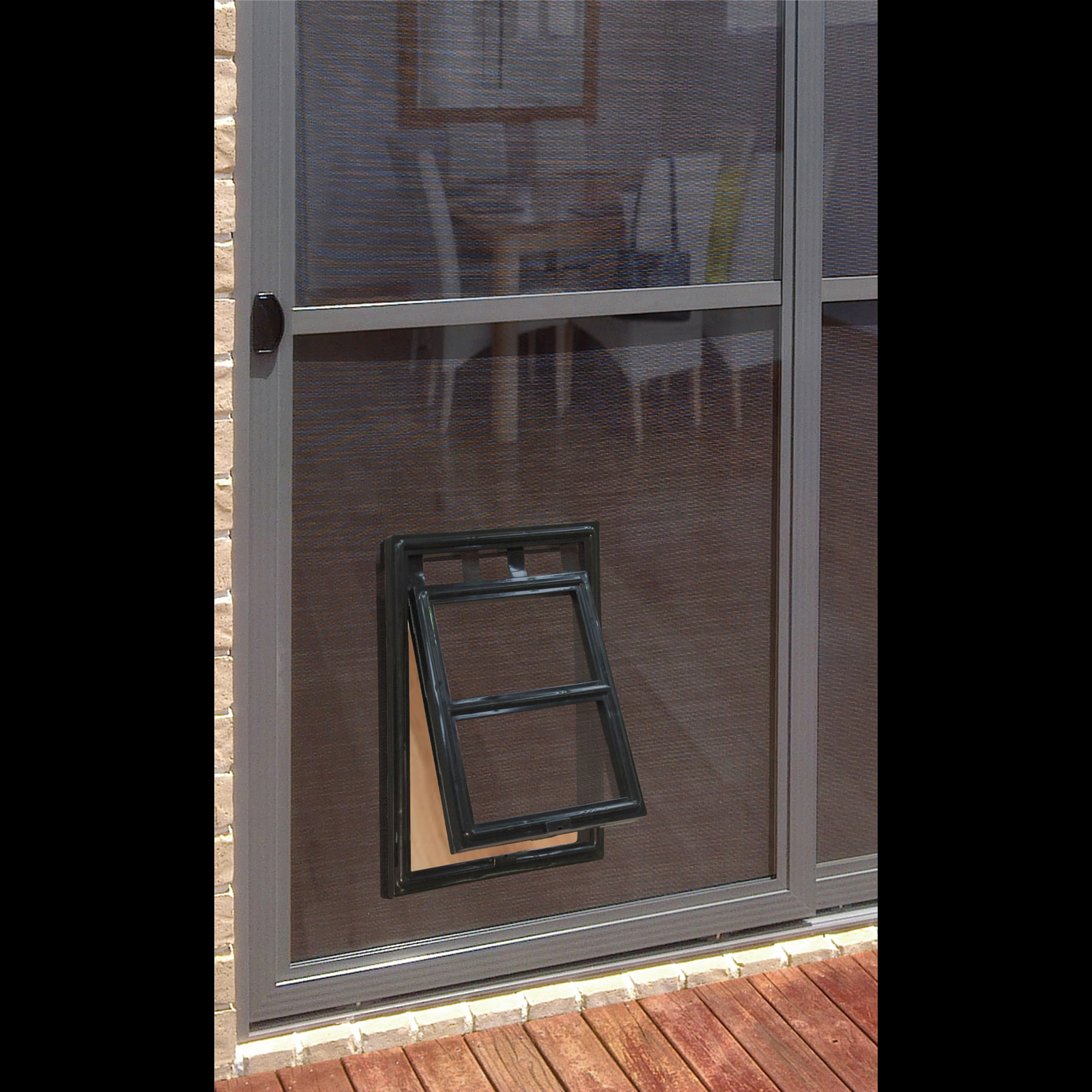Flyscreen Pet Door Extra Large Pillar Products 309mm X 412mm with regard to measurements 1600 X 1600