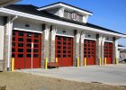 Four Fold Fire Station Doors Installed Overhead Door Company Of in measurements 4800 X 2700