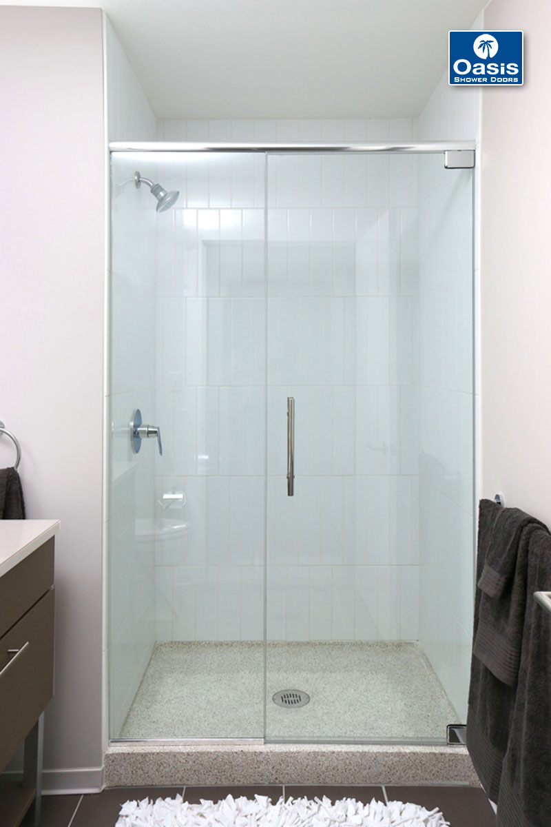 Frameless Glass Shower Spray Panel Oasis Shower Doors Ma Ct Vt Nh within measurements 800 X 1200