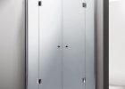 Frameless Hinged Glass Door Shower Enclosure 900mm Acrylic Tray And throughout measurements 1000 X 1000