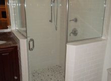 Frameless Shower Enclosure Neo Angle With Two Buttress Knee Walls pertaining to measurements 1478 X 1971