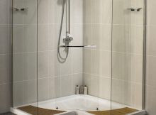 Free Standing Shower Doors Bliss Bath And Kitchen throughout measurements 1350 X 1750