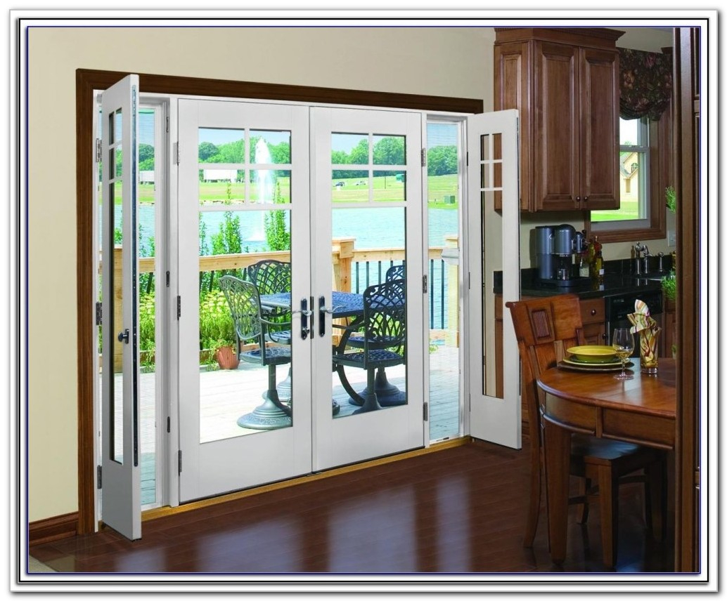 French Patio Doors With Screens Curtain Archives Bellflower with regard to measurements 1034 X 856