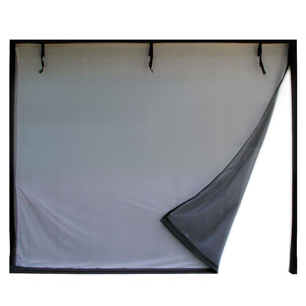 Fresh Air Screens 10 Ft X 7 Ft 2 Zipper Garage Door Screen 1231 C for dimensions 1000 X 1000