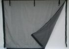 Fresh Air Screens Model C 9 Ft X 8 Ft Zipper Single Garage Door within measurements 900 X 900