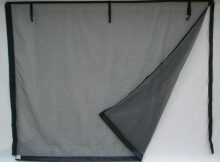 Fresh Air Screens Model C 9 Ft X 8 Ft Zipper Single Garage Door within measurements 900 X 900