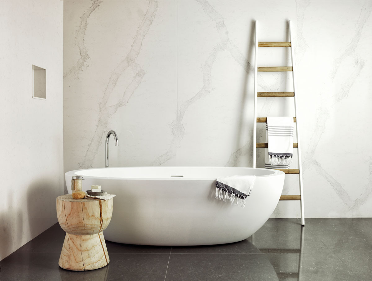 Fresh Ideas With Caesarstone Bathroom Surfaces with regard to measurements 1200 X 906