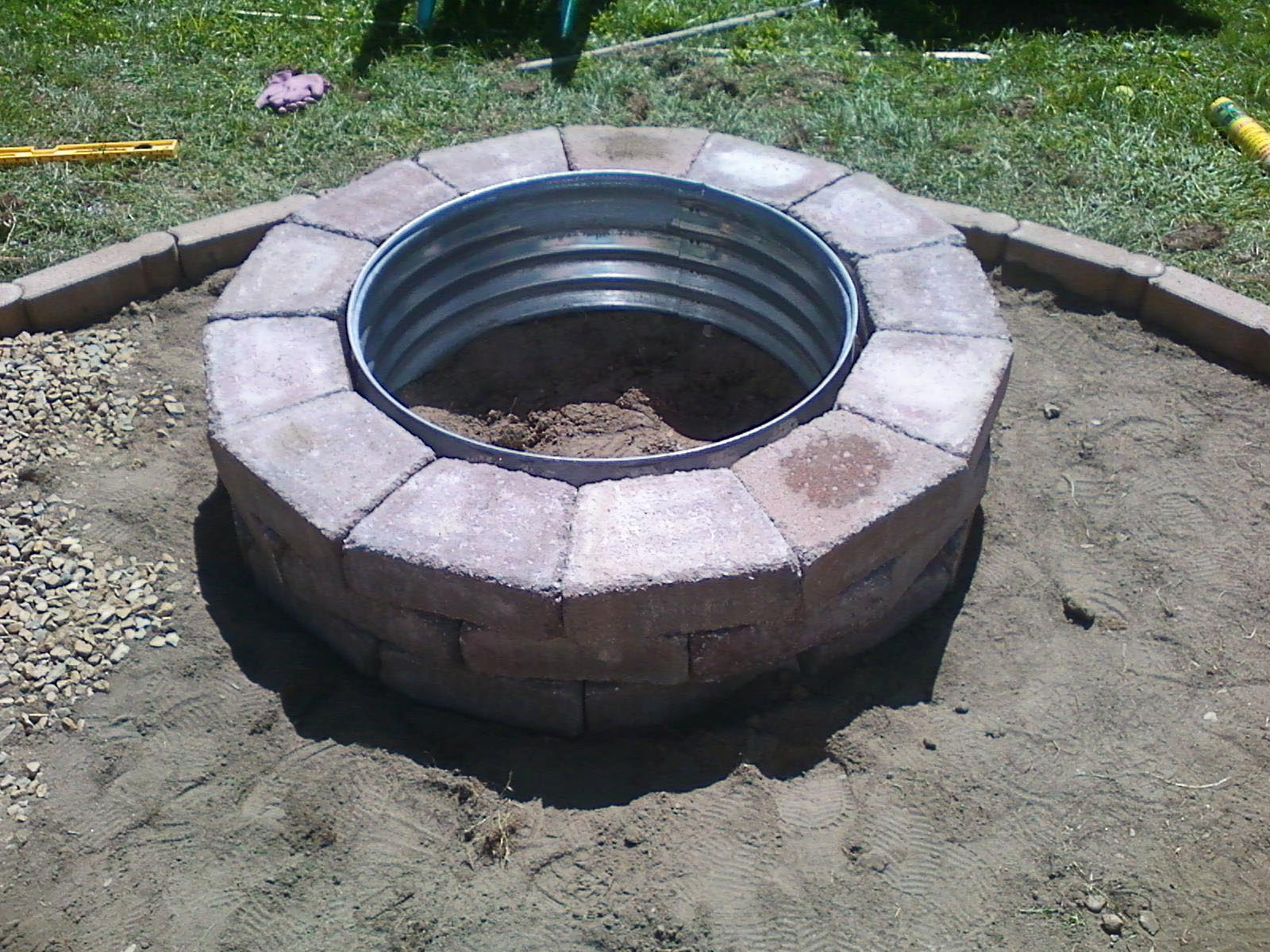 Galvanized Fire Pit Ring 48 Fire Pit Design Ideas within dimensions 1600 X 1200