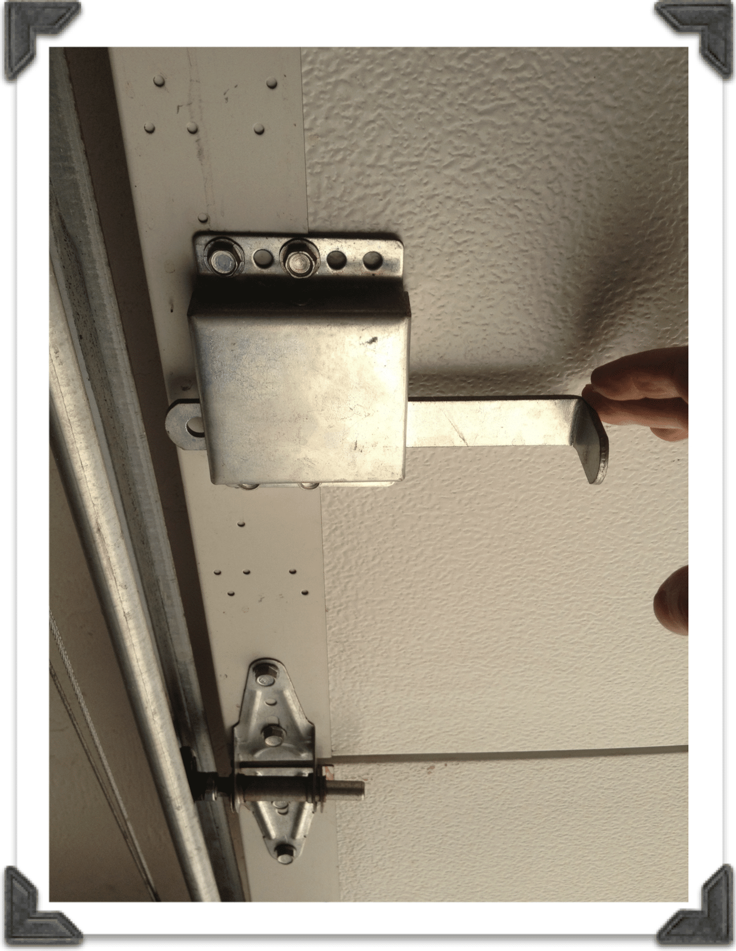 Garage Door Manual Locking Mechanism Garage Ideas In 2019 regarding size 1439 X 1858