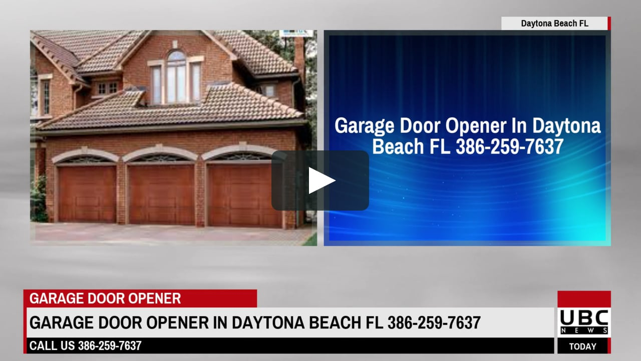 Garage Door Opener In Daytona Beach Fl 386 259 7637 On Vimeo throughout size 1280 X 720