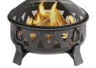 Garden Treasures 2992 In W Antique Black Steel Wood Burning Fire intended for dimensions 900 X 900