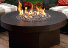 Gas Outdoor Fireplace Fire Pit Nz Table With Hammered Antique Bronze pertaining to size 1300 X 867