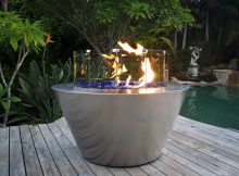 Gas Powered Fire Pit Southern Stainless pertaining to measurements 1500 X 983