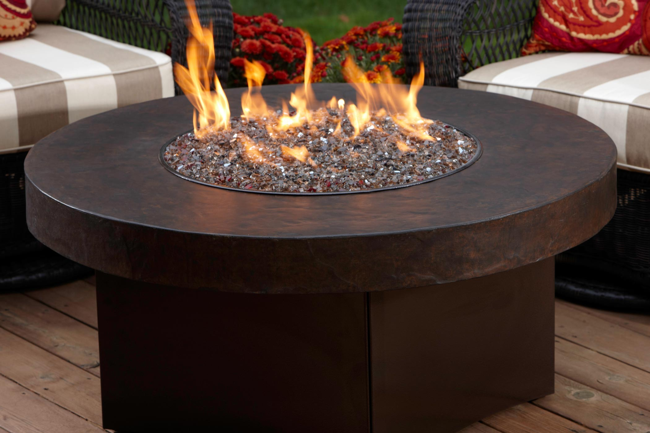 Gas Table Fire Pit Savanna Stone Gas Fire Pit pertaining to dimensions 2100 X 1400