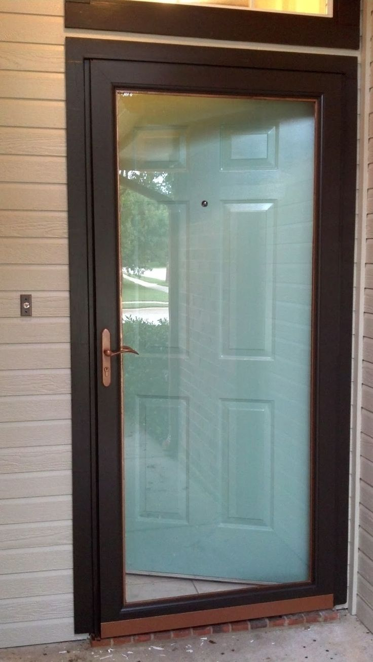 Glass Screen Door Bhumiratna throughout sizing 736 X 1305