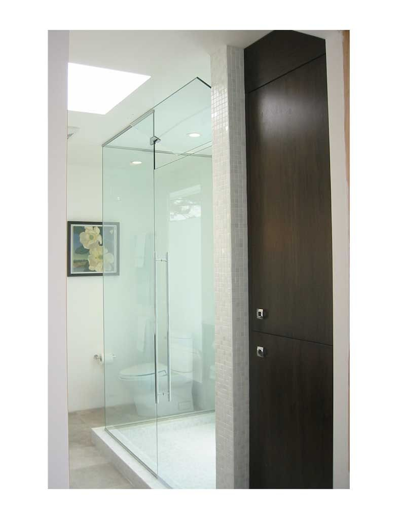 Glass Shower Surround U Channel Top And Bottom With Operable in proportions 791 X 1024