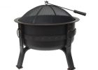 Global Outdoors 32 In W Round Steel Deep Bowl Wood Burning Fire Pit for sizing 900 X 900