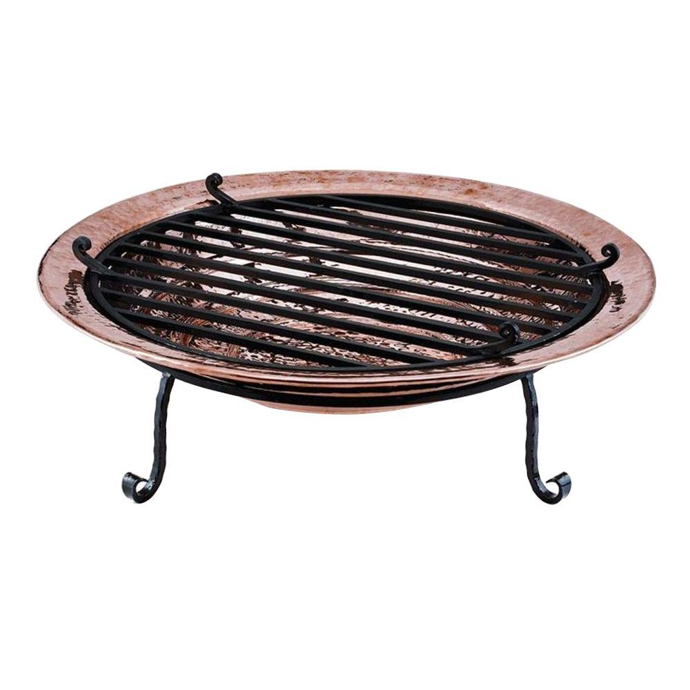 Good Directions 36 In Large Polished Copper Fire Pit 772 The Home within proportions 1000 X 1000