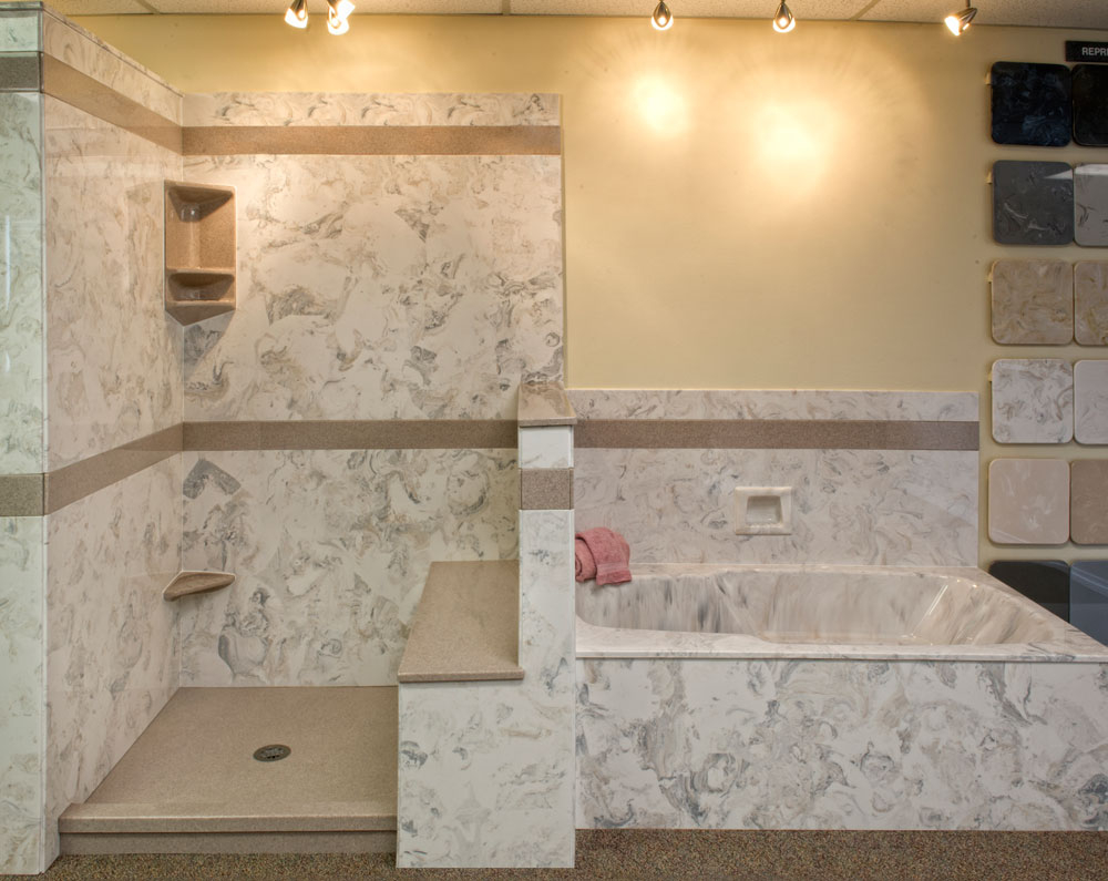 Granite Shower And Tub Surrounds Colorado Springs Co for sizing 1000 X 795