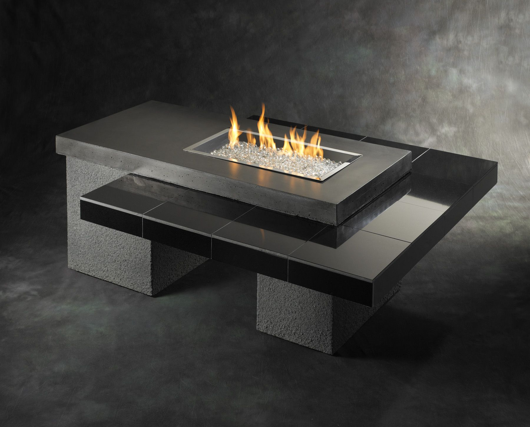 Gray Modern Square Chair The Portable Square Modern Fire Pit Lavel within dimensions 1800 X 1450
