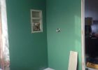 Green Board In Shower Image Cabinets And Shower Mandra Tavern throughout sizing 2448 X 3264