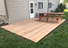 Ground Level Wood Deck Furniture Home Decor intended for measurements 1899 X 1424