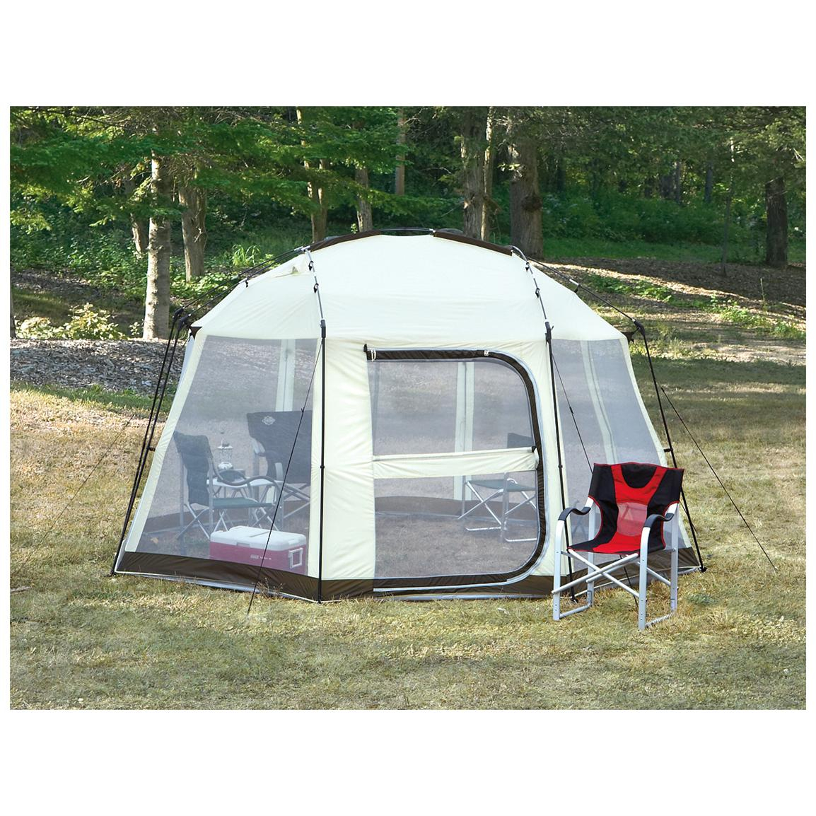 Guide Gear Deluxe Screen House 234582 Canopy Screen Pop Up within size 1154 X 1154