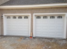 Haas Model 680 Steel Raised Panel Garage Doors In White With Cascade with regard to measurements 2048 X 1536