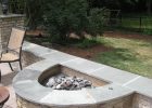 Half Circle Stacked Stone Firepit Fireplaces And Firepits intended for proportions 1080 X 1440