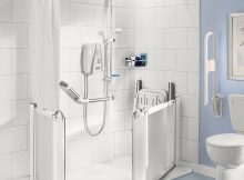 Half Height Shower Doors Impey Practical Bathing with regard to sizing 2141 X 2285