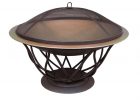 Hampton Bay Maison 30 In Copper Finish Bowl Fire Pit 25945 The pertaining to measurements 1000 X 1000