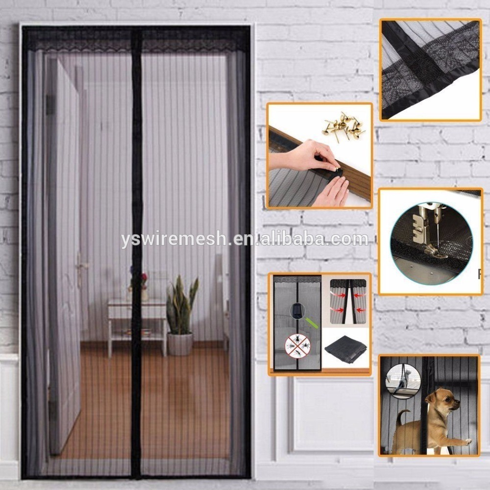 Hand Free Magnetic Net Screenmagnetic Mesh Screen Doorhanging Fly intended for size 1000 X 1000
