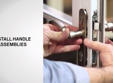 Handle Replacement On Andersen Full Lite Self Storing Storm Doors pertaining to sizing 1280 X 720