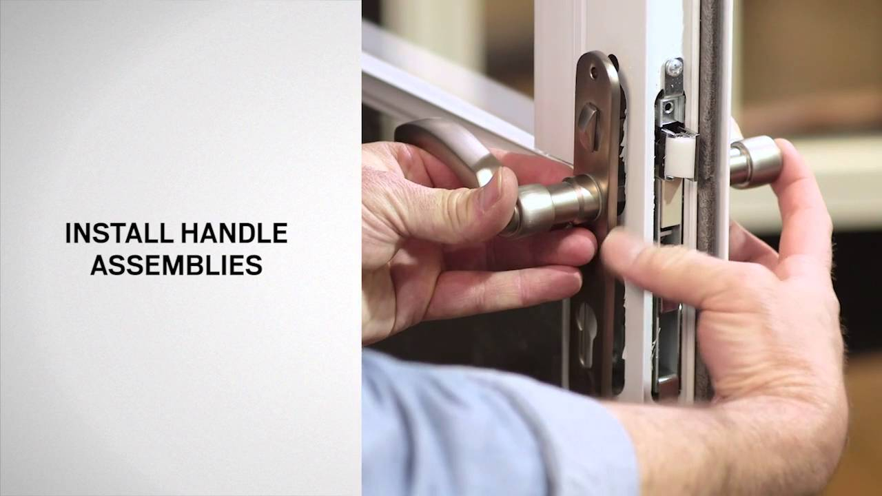 Handle Replacement On Andersen Full Lite Self Storing Storm Doors pertaining to sizing 1280 X 720