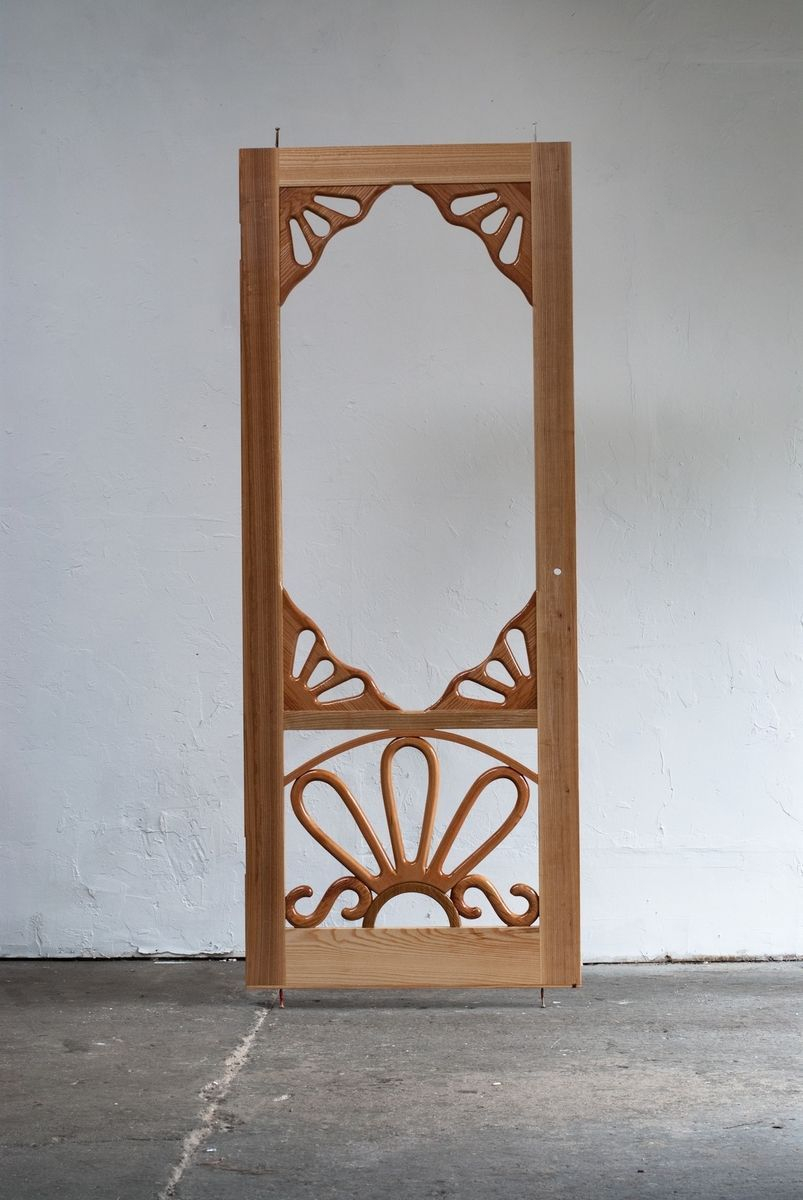 Handmade Custom Wooden Screen Door Creative Openings Custommade in dimensions 803 X 1200