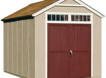 Handy Home Products Majestic 8 Ft X 12 Ft Wood Storage Shed 18631 within size 1000 X 1000